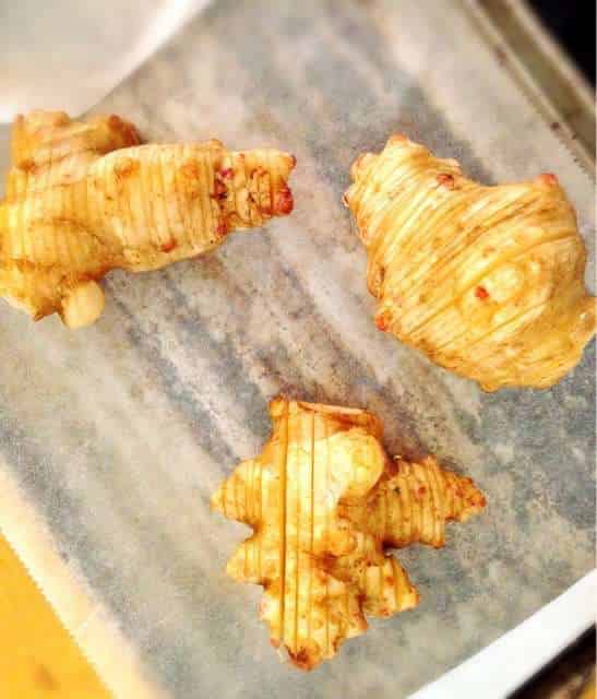 ハッセルバック菊芋