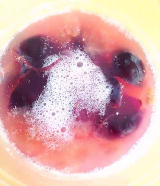 玄米乳酸菌水を使ったプルーン酵母