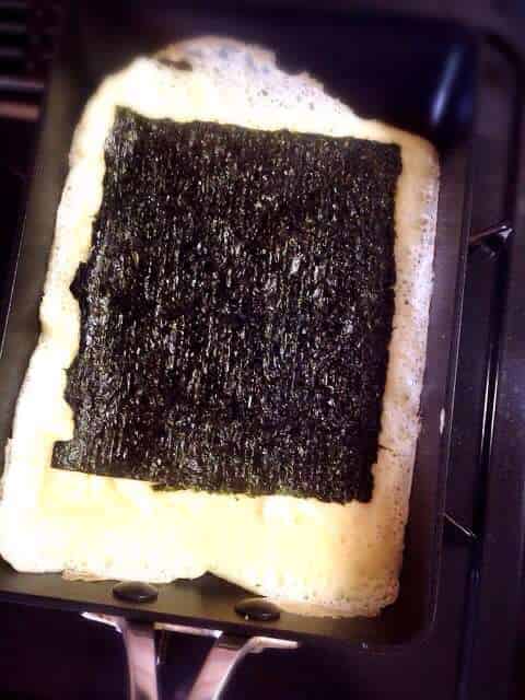 海苔入り卵焼き