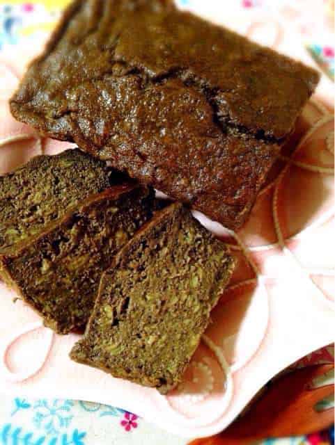 甘酒バナナのおからガトーショコラ