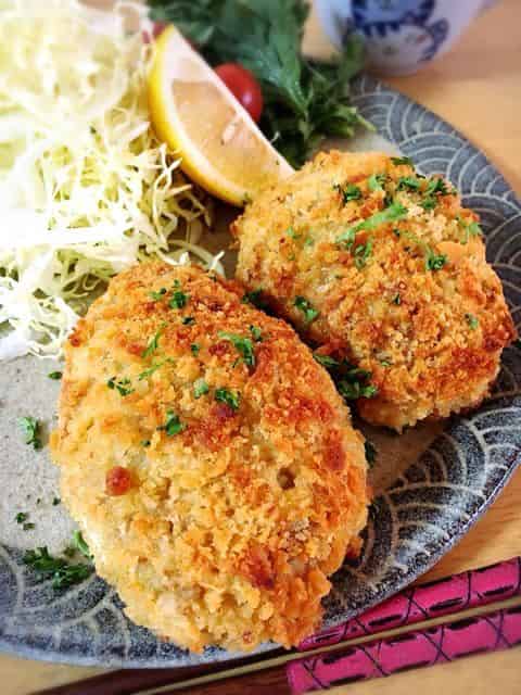 揚げないメンチカツ