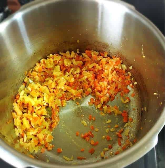 15分炒めた写真