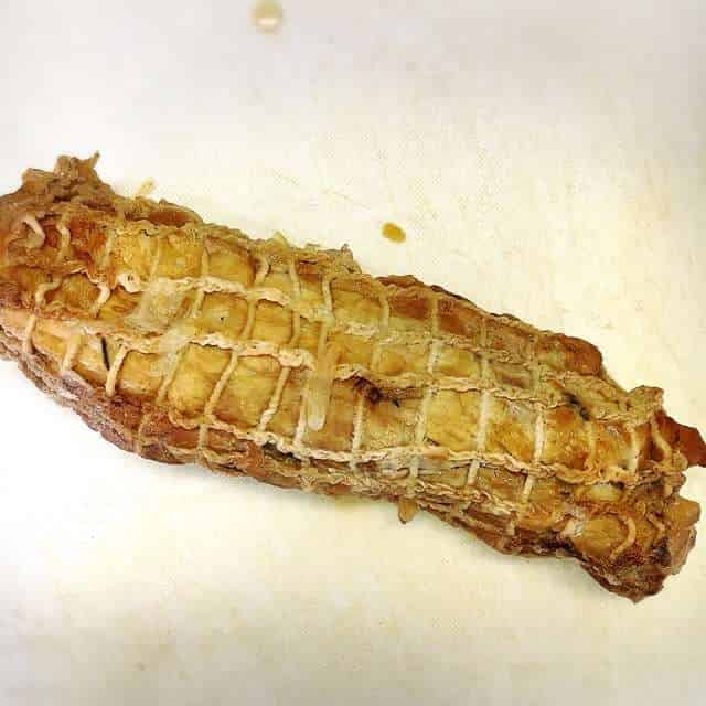 網を外します