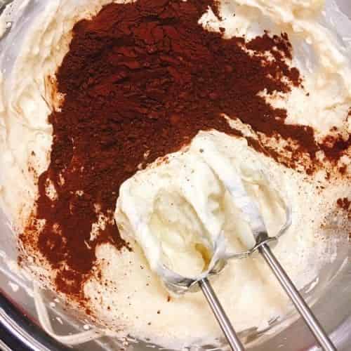 ココアを加える