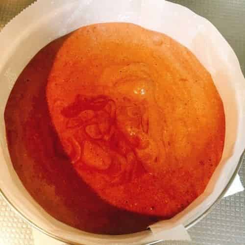 生地を型に流す