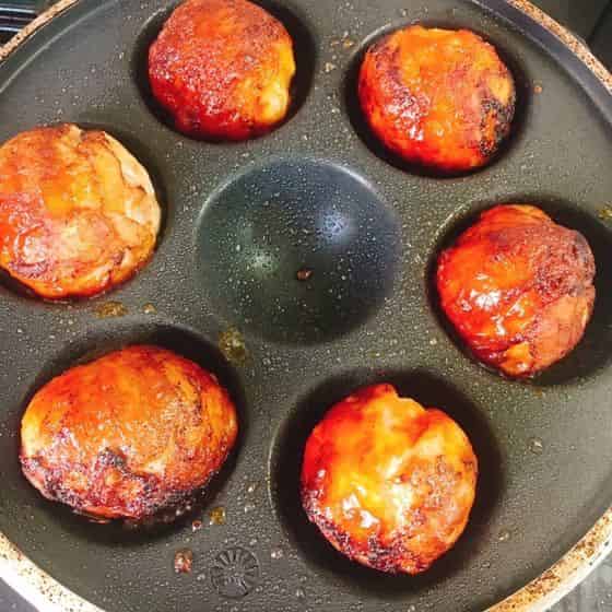 全体に絡めます