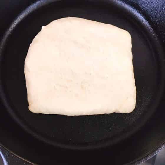 フライパンで焼く