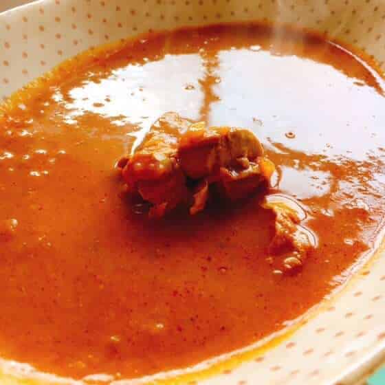 にしきやレモンペッパーチキンカレー