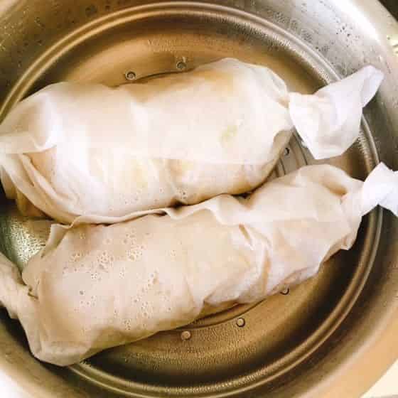 蒸し上がり