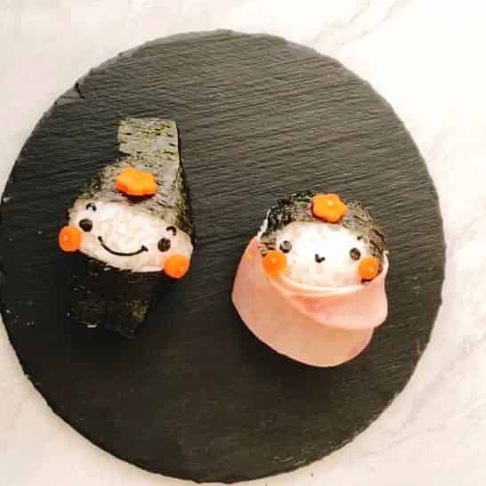 にんじんを差し込む