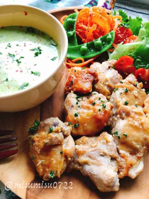 マヨチキンワンプレート