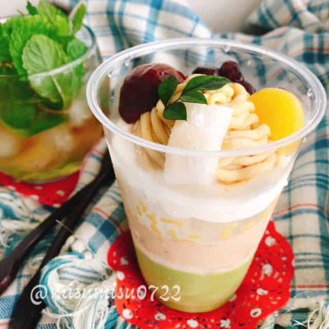 モンブランパフェ