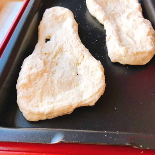 ホットプレートで焼く
