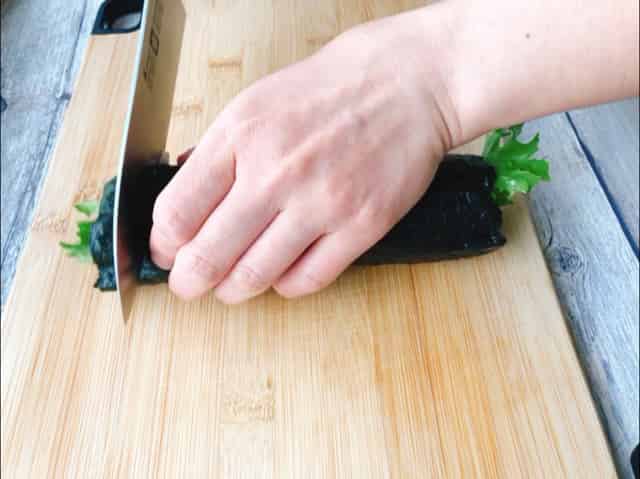 両箸を切り落とす