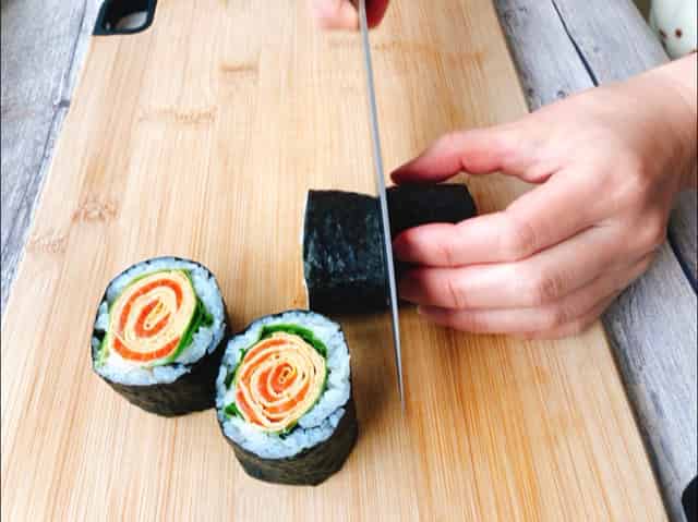 食べやすいサイズに切る