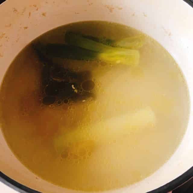 チキンスープの出来上がり
