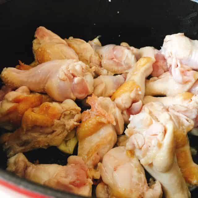 焼き目をつけます