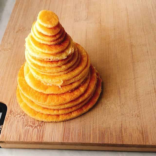 型抜きした生地