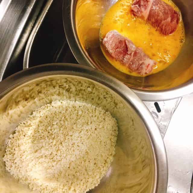 衣をつけます