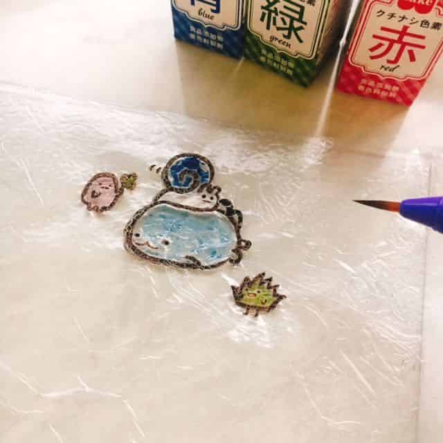 オブラートアートを作成