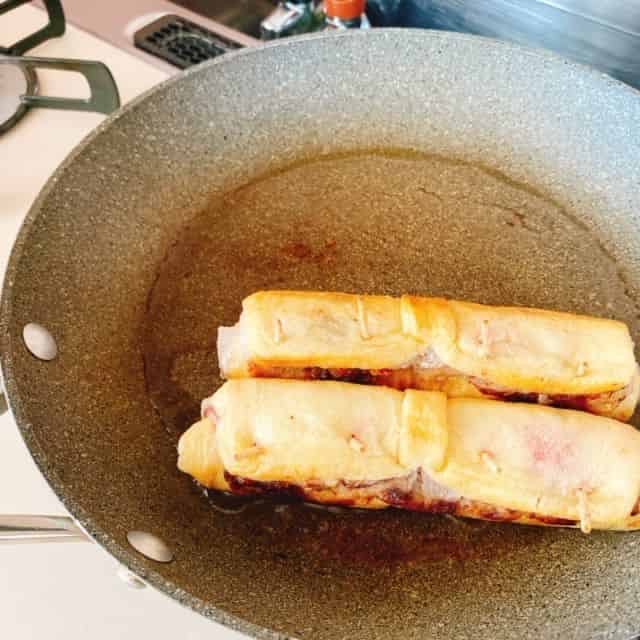 f:id:misumisu0722:20200522181053j:plain 全面に焼き色をつけます