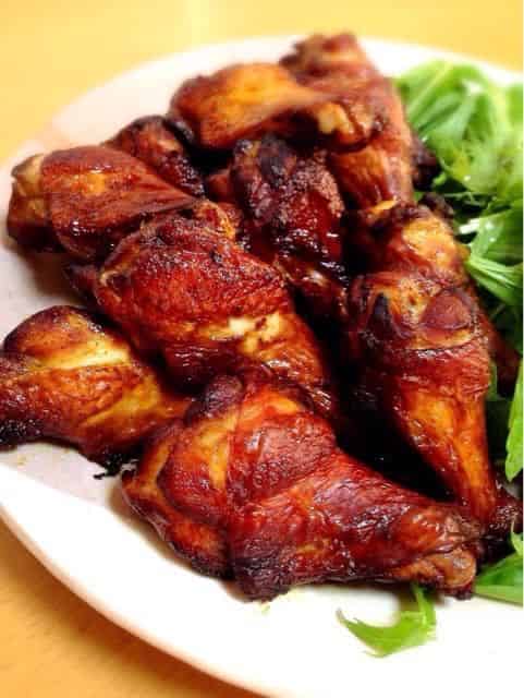 チャーシュー煮汁で手羽元のオーブン焼き