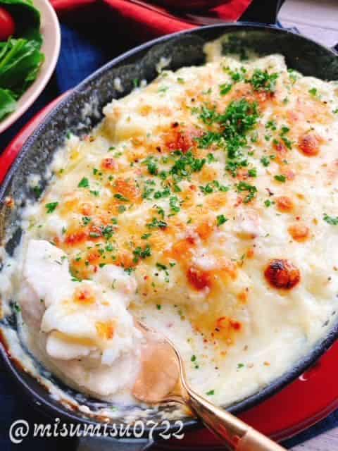 パセリを散らします