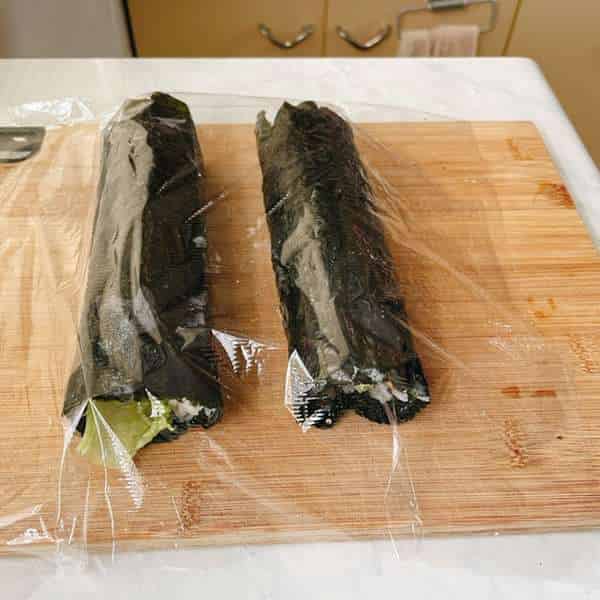 海苔巻き2本