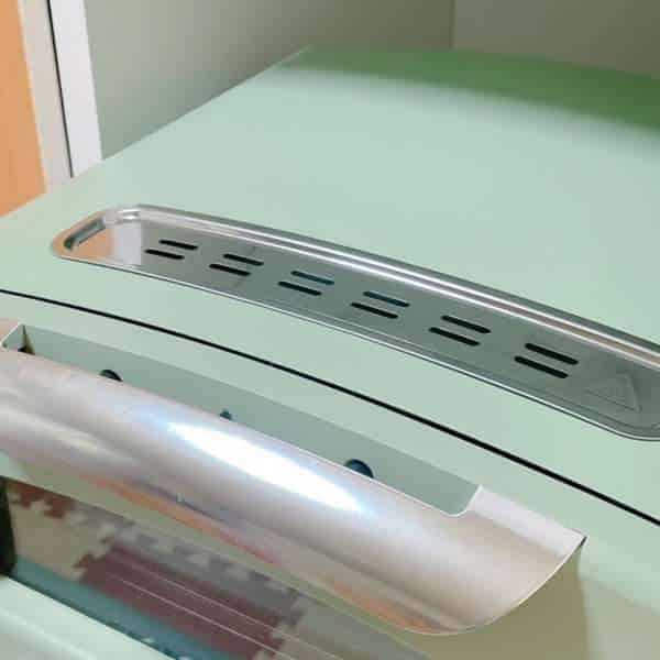 新アラジントースターの蒸気口