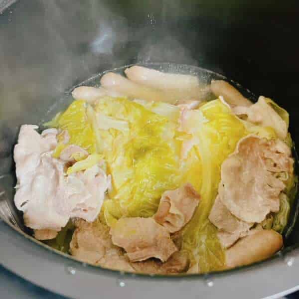 れんこんキャベツポトフ