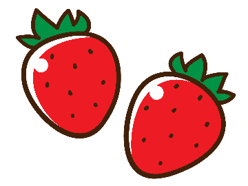 苺2個