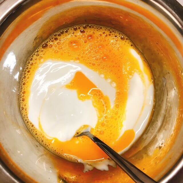 卵とヨーグルト