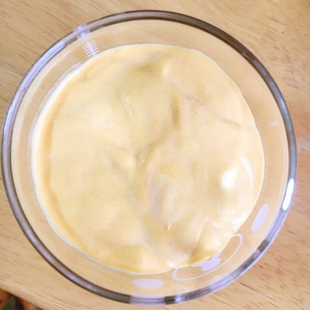 残ったプリン液
