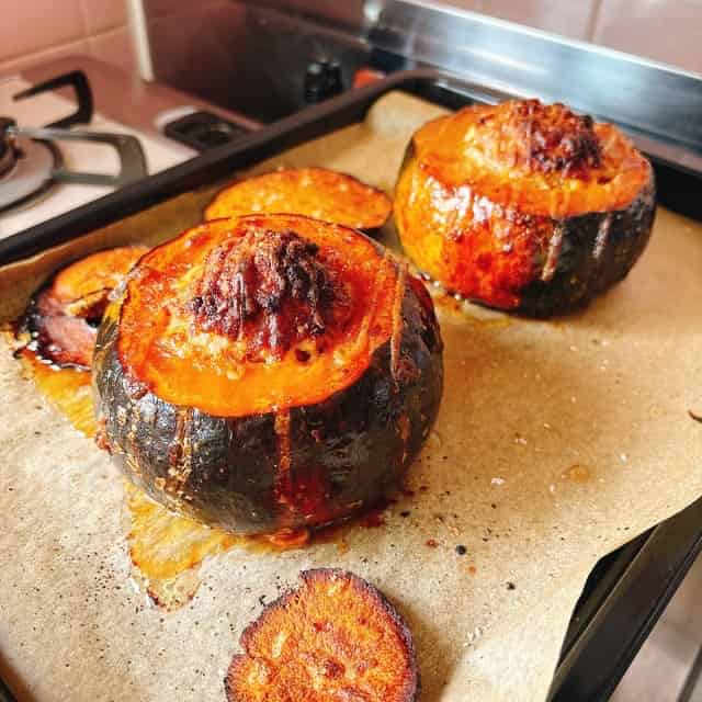 こんがり焼けたら出来上がり